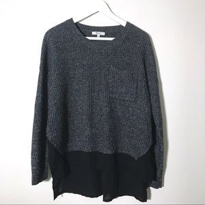 💫2 for $40 💫 Madewell mixed fabric knit sweater